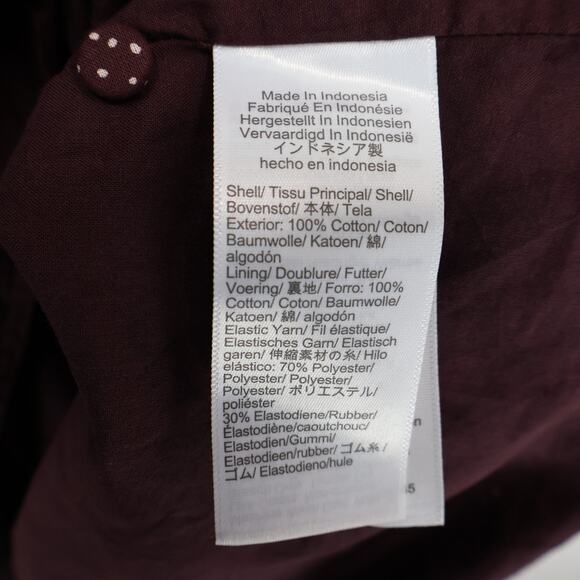 NWOT Madewell The Melody Smocked Midi Dress In Daisy Print Dusty Plum Size XS - Picture 10 of 10